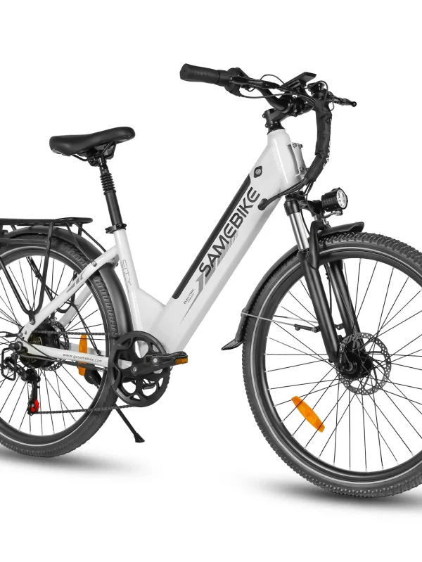 Samebike RS-A01 Pro-T Urban Electric Bicycle - White