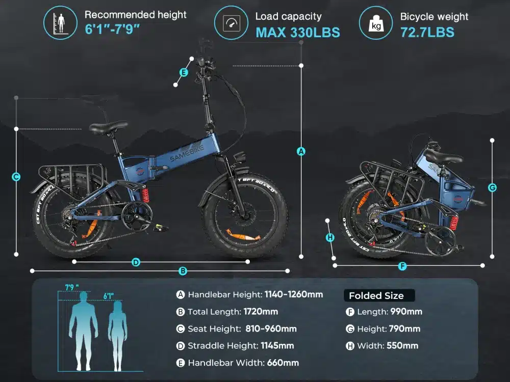 Samebike RS-A02 PRO - Image 2