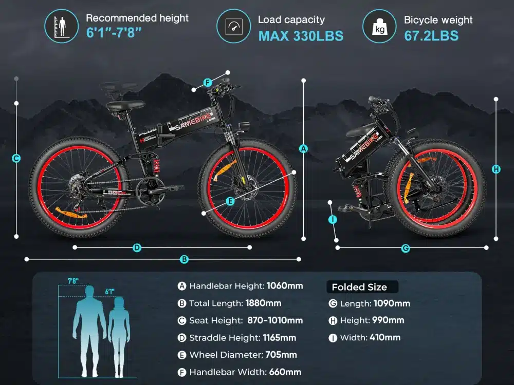 Samebike LO26 PLUS - Image 3
